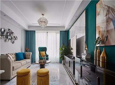 【唐卡裝飾】魯能中央公館/3室1廳/90/總價(jià)：9.6萬(wàn)元