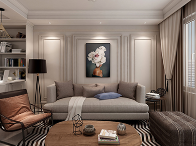 重慶裝飾網(wǎng)森冠裝飾【森冠裝飾】現(xiàn)代小戶(hù)型經(jīng)典案例