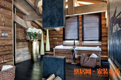 衛(wèi)生間地面鋪木料