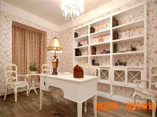 田園風(fēng)格書房裝修