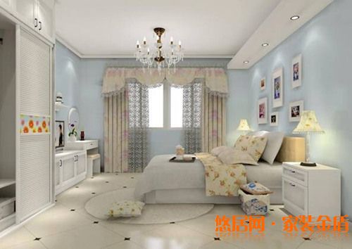 韓式田園裝修設(shè)計臥室