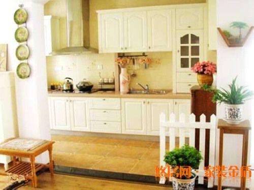 韓式田園裝修設(shè)計廚房