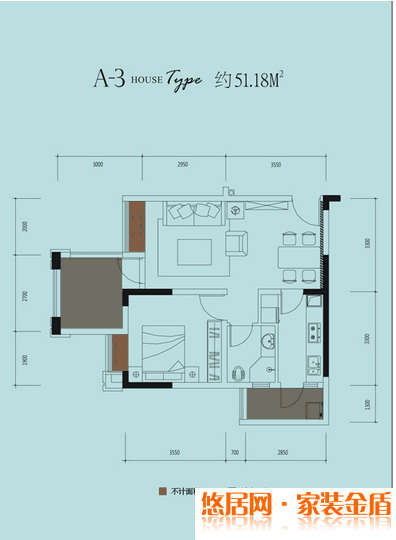 金茂瓏悅戶型圖