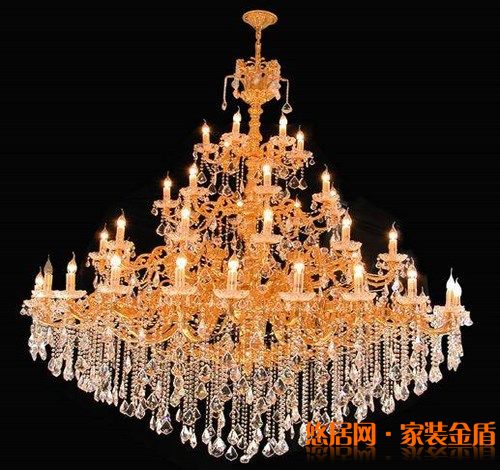 重慶裝飾公司教你一些水晶燈清潔保養(yǎng)知識