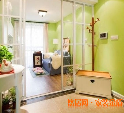 客廳隔斷裝修效果圖二