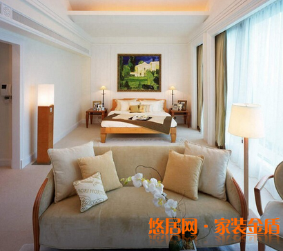 臥室客廳一體隔斷效果圖