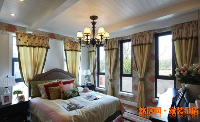 田園風(fēng)格臥室裝修效果圖