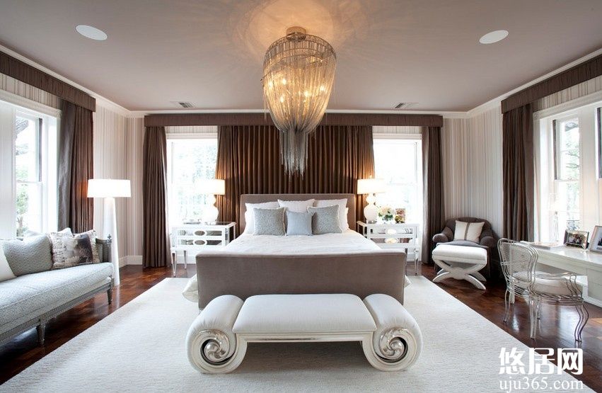 美式風(fēng)格復(fù)式樓臥室