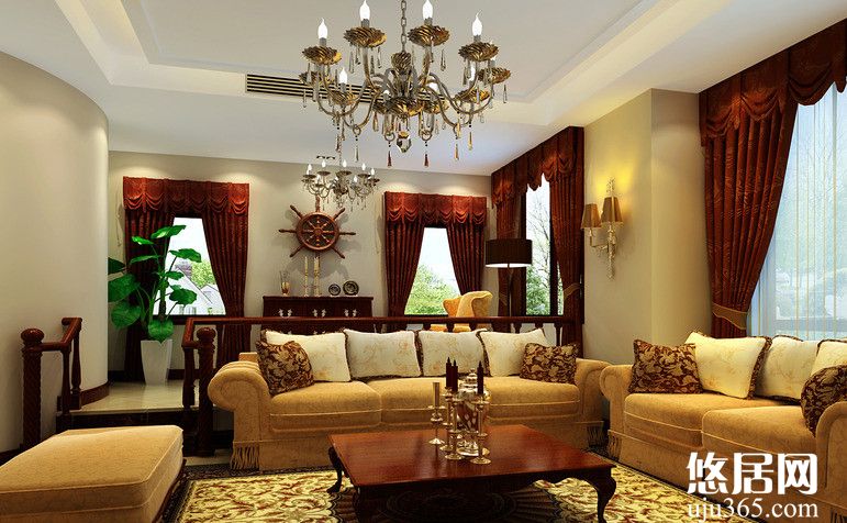 布藝沙發(fā)效果圖