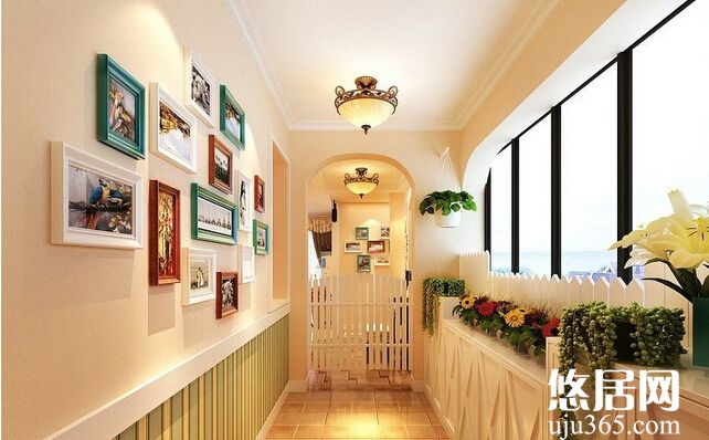 陽(yáng)臺(tái)燈市效果圖