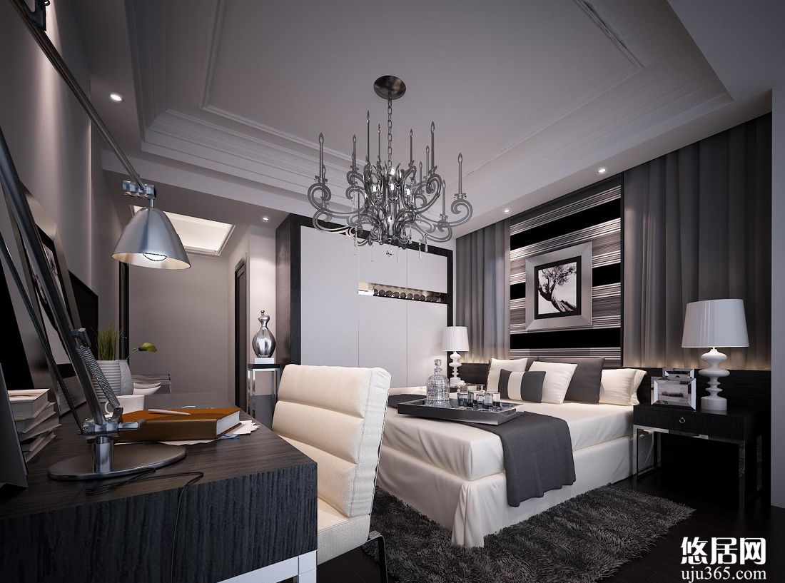 臥室家具裝飾效果圖