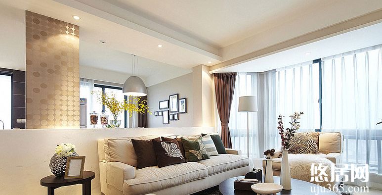 布藝沙發(fā)裝修效果圖